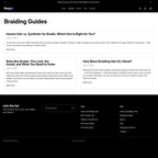 Braiding Hair Dropship Website