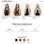 Clip-In Hair Extension Dropship Website