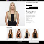 Clip-In Hair Extension Dropship Website