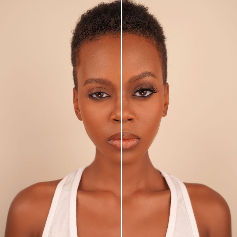 Model in alice lashes