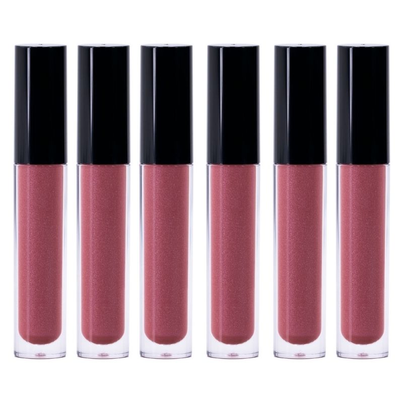 crimson pink lip gloss set