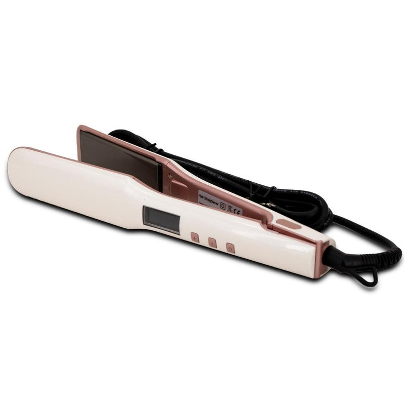 White 1.75" Unbranded Titanium Flat Iron